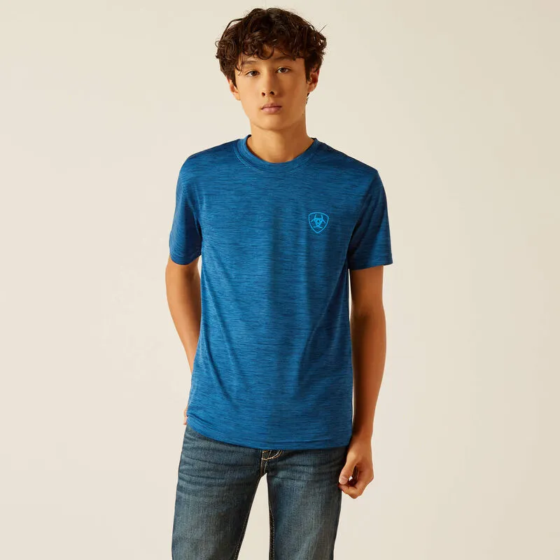 Boy's Ariat Charger Ariat SW Shield T-Shirt