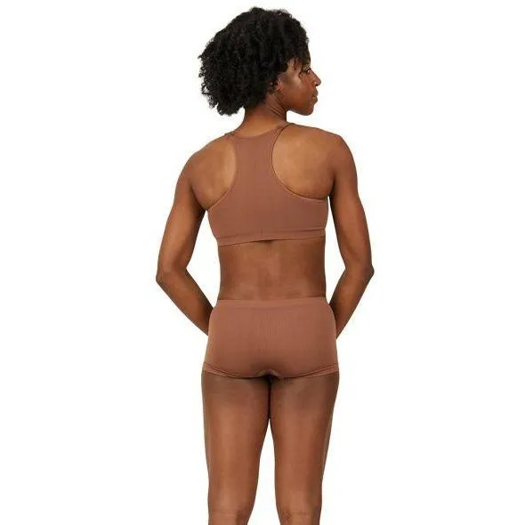 CAPEZIO 3756W SEAMLESS BOY CUT SHORT