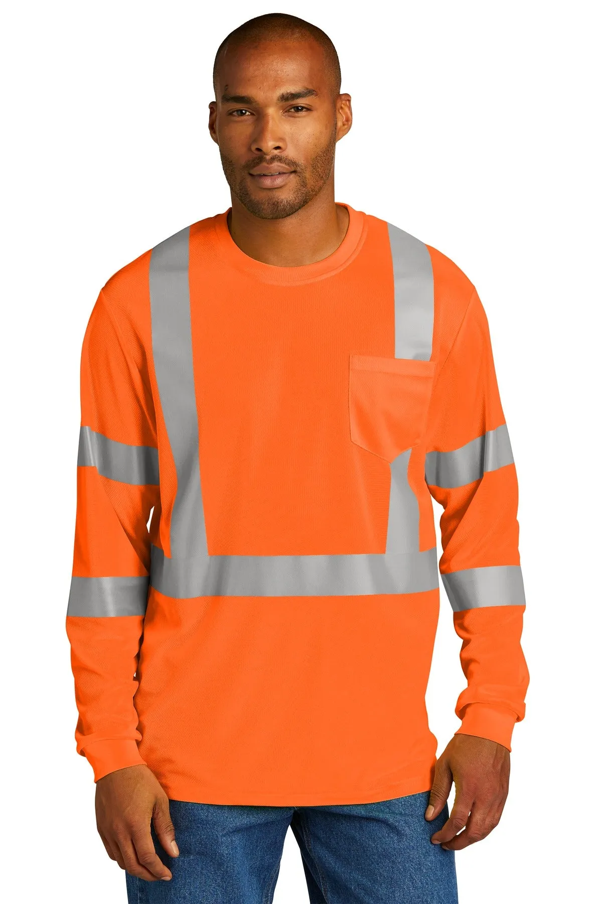 CornerStone ANSI 107 Class 3 Mesh Long Sleeve Tee