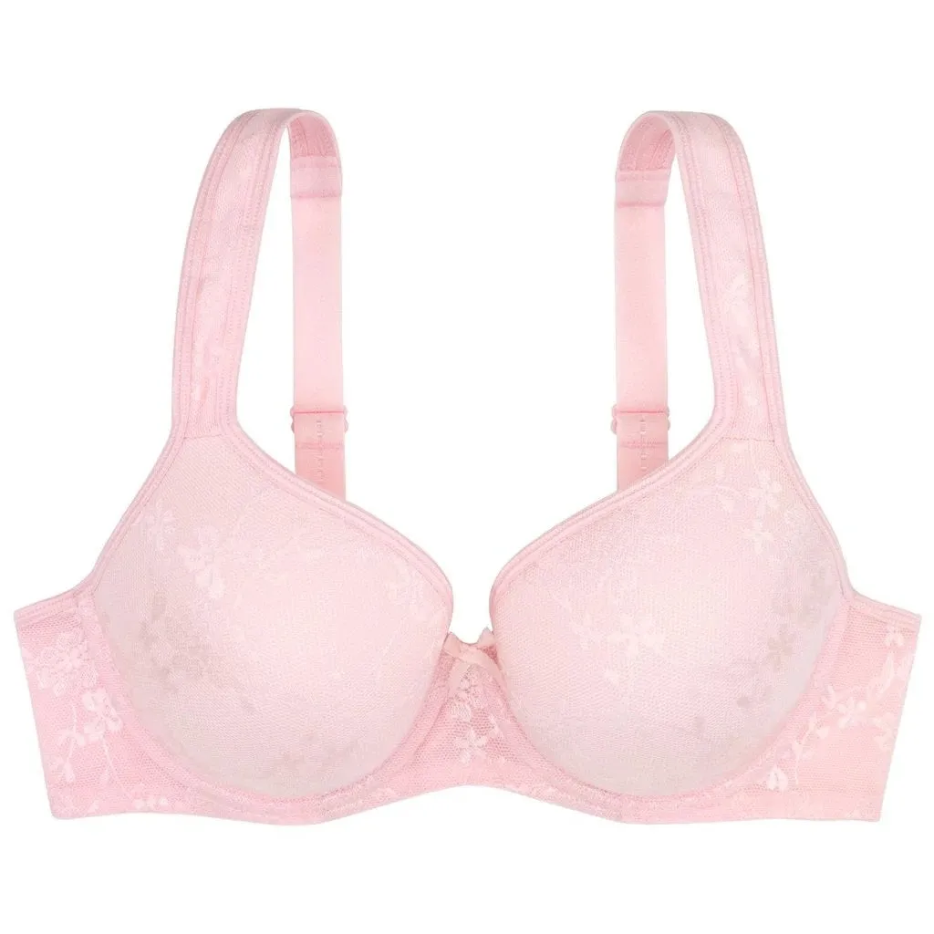 Dorina Rachel Full Coverage Underwire Bra, Pink