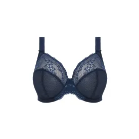 FFY Serena Lace Underwire Full Coverage Bra, Navy