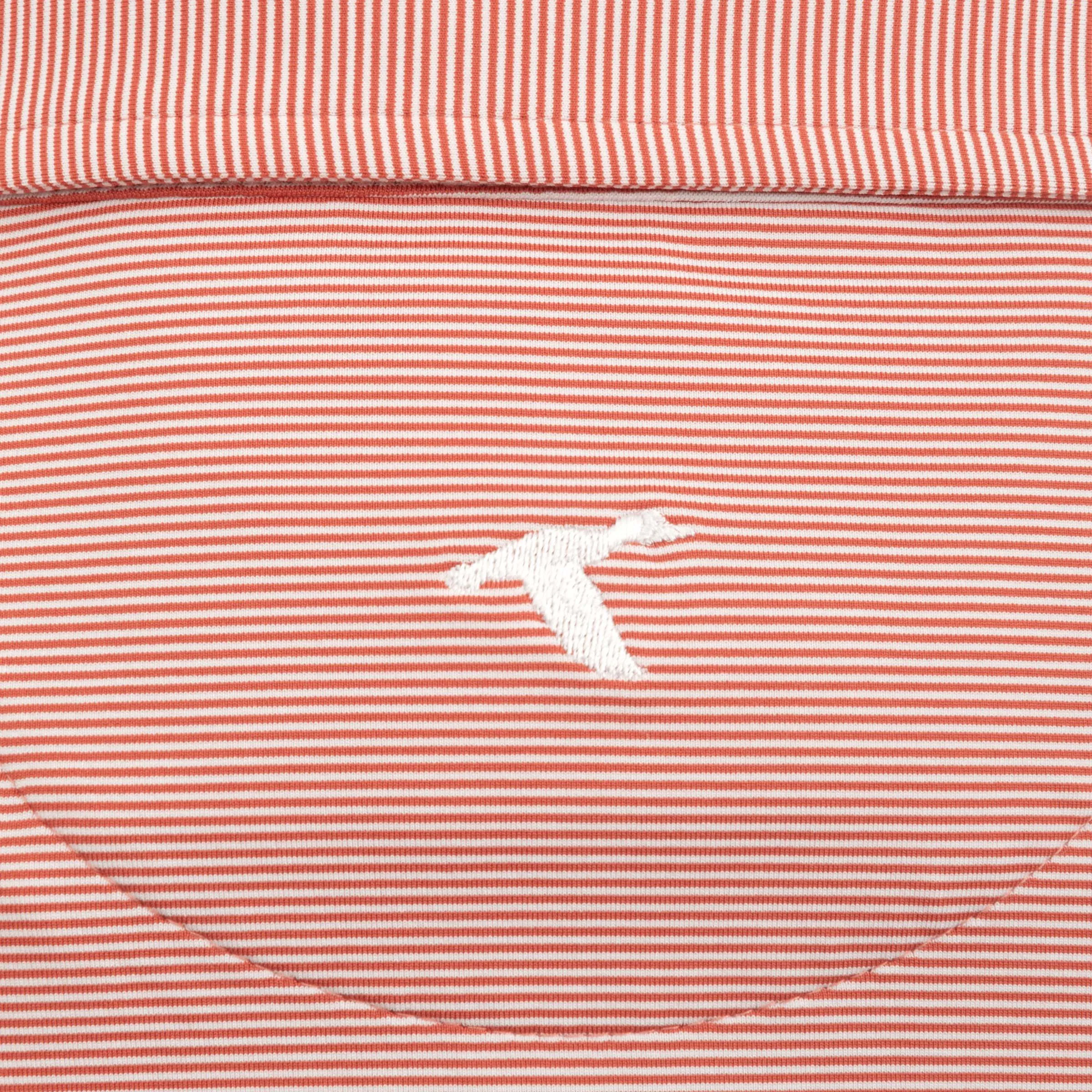 Grove Collective Pinstripe Performance Polo