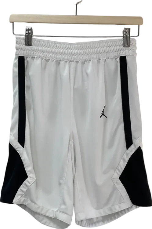 Jordan White Sport Shorts UK S