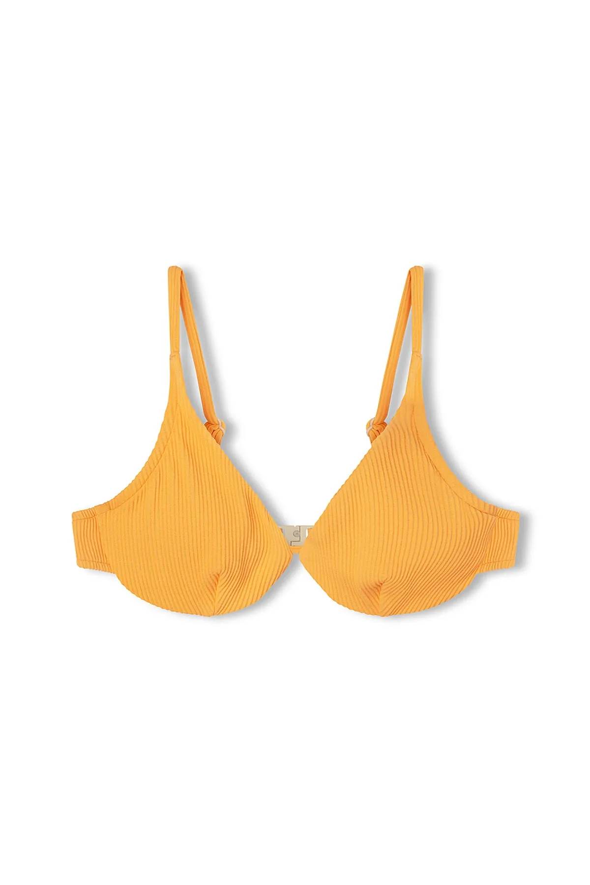 Mandarin Rib Bra Cup