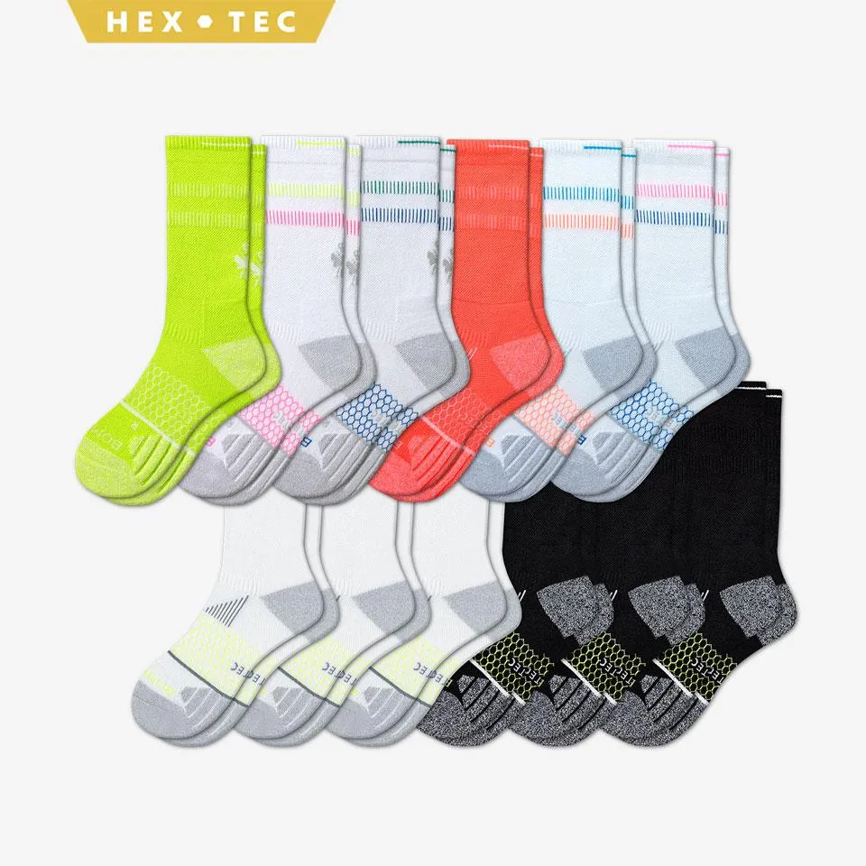 Men's Performance Tennis Calf Sock 12-Pack