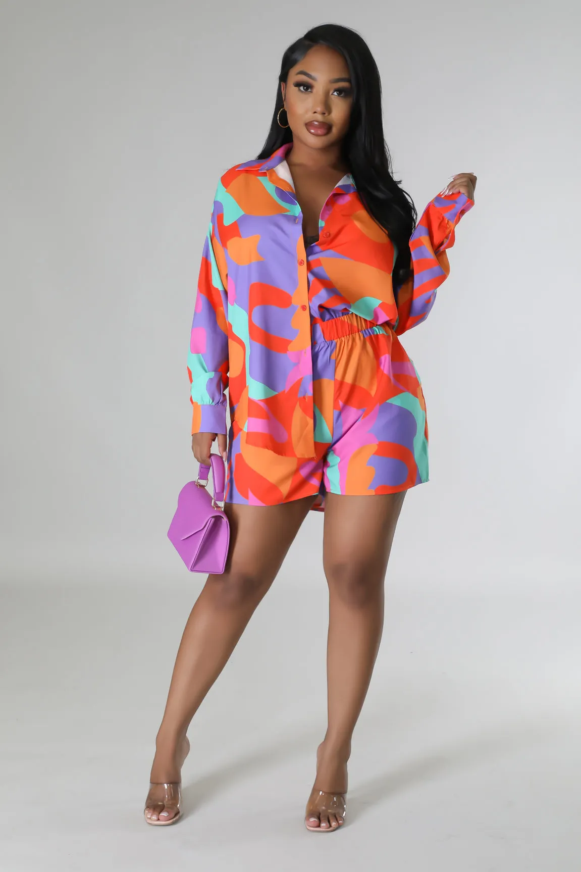 "Akira" Short Set