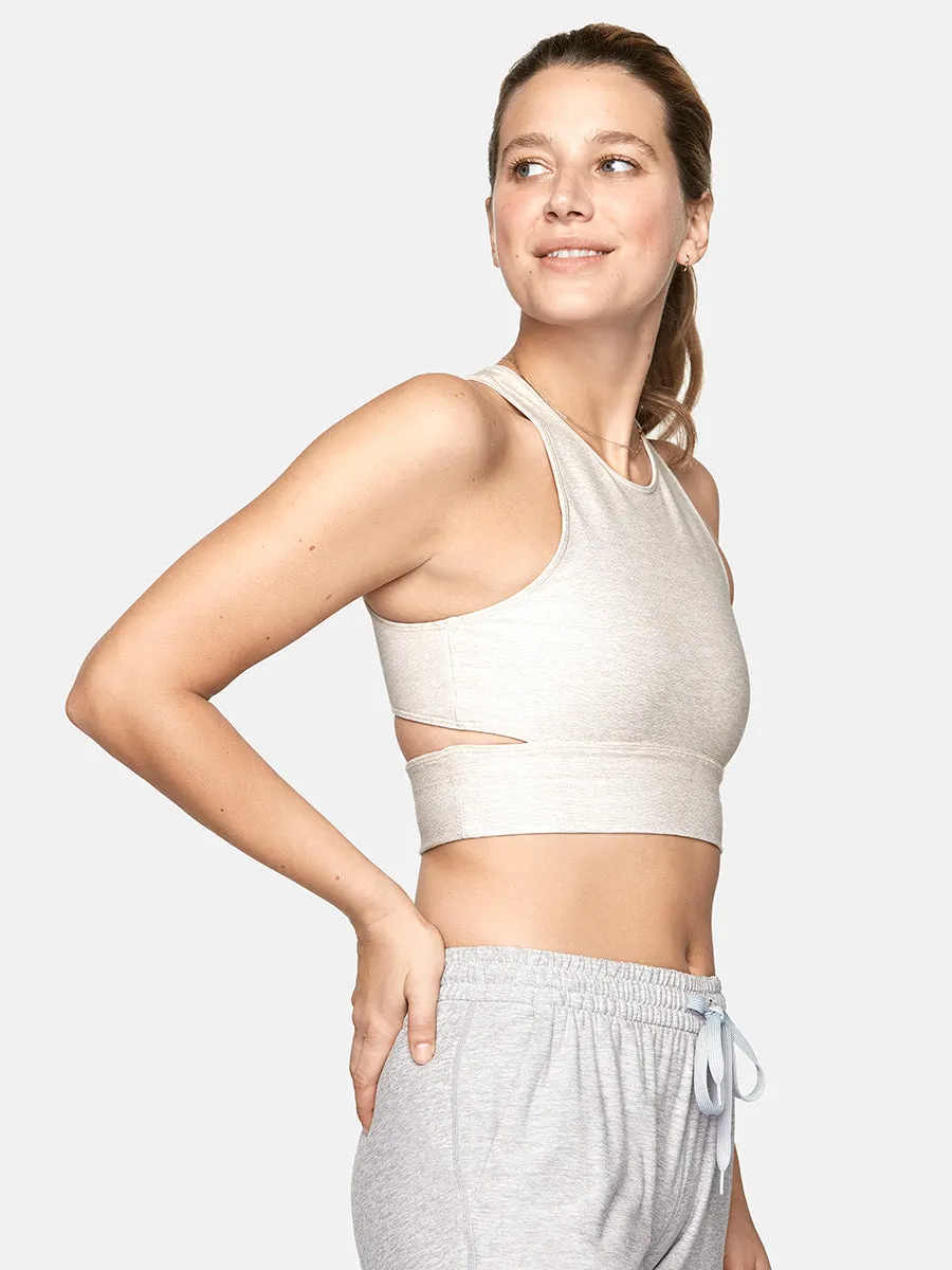 Slashback Crop Top