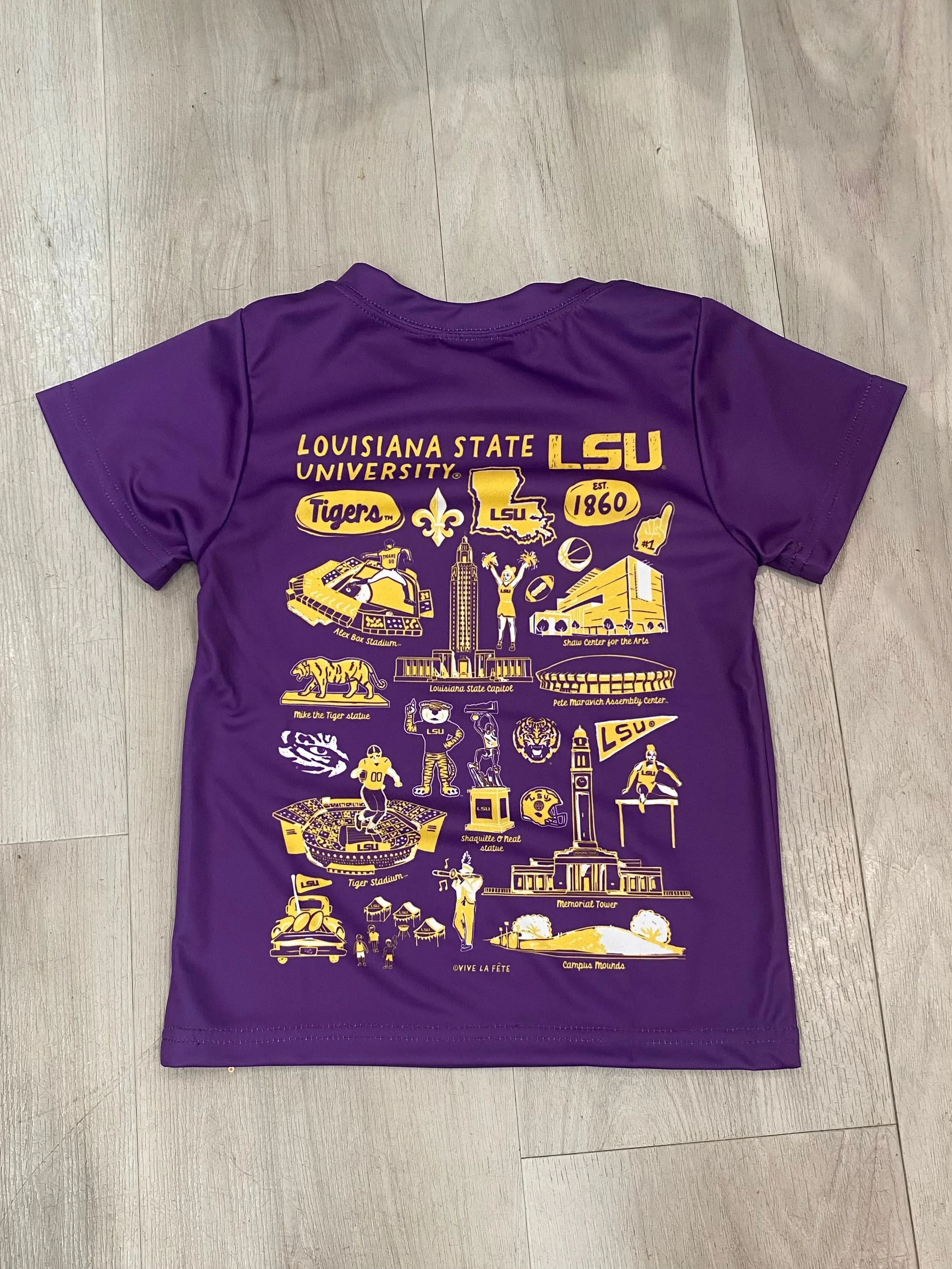 Vive La fete - LSU Icons Performance Tee
